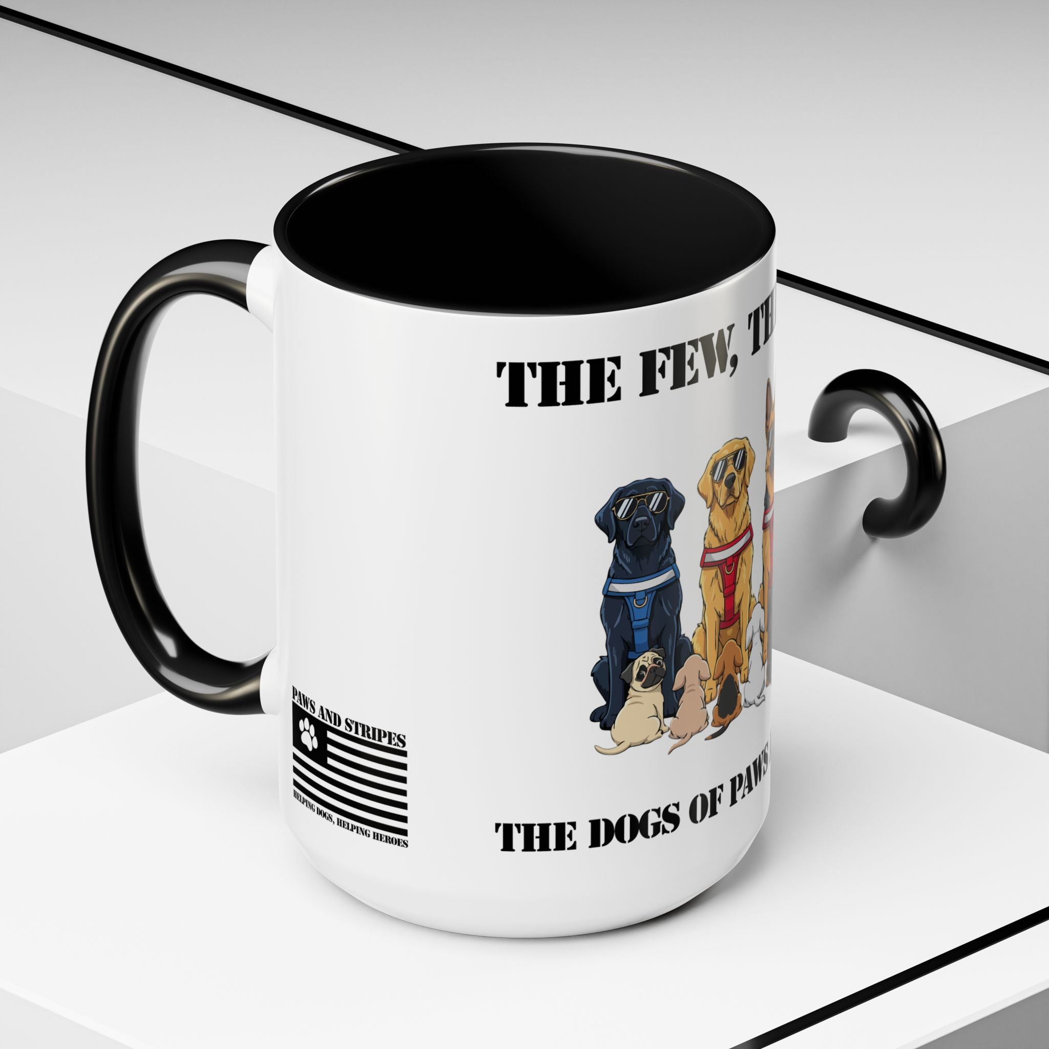 Paws & Stripes Heroes Coffee Mug | Pooch Patriot Co.