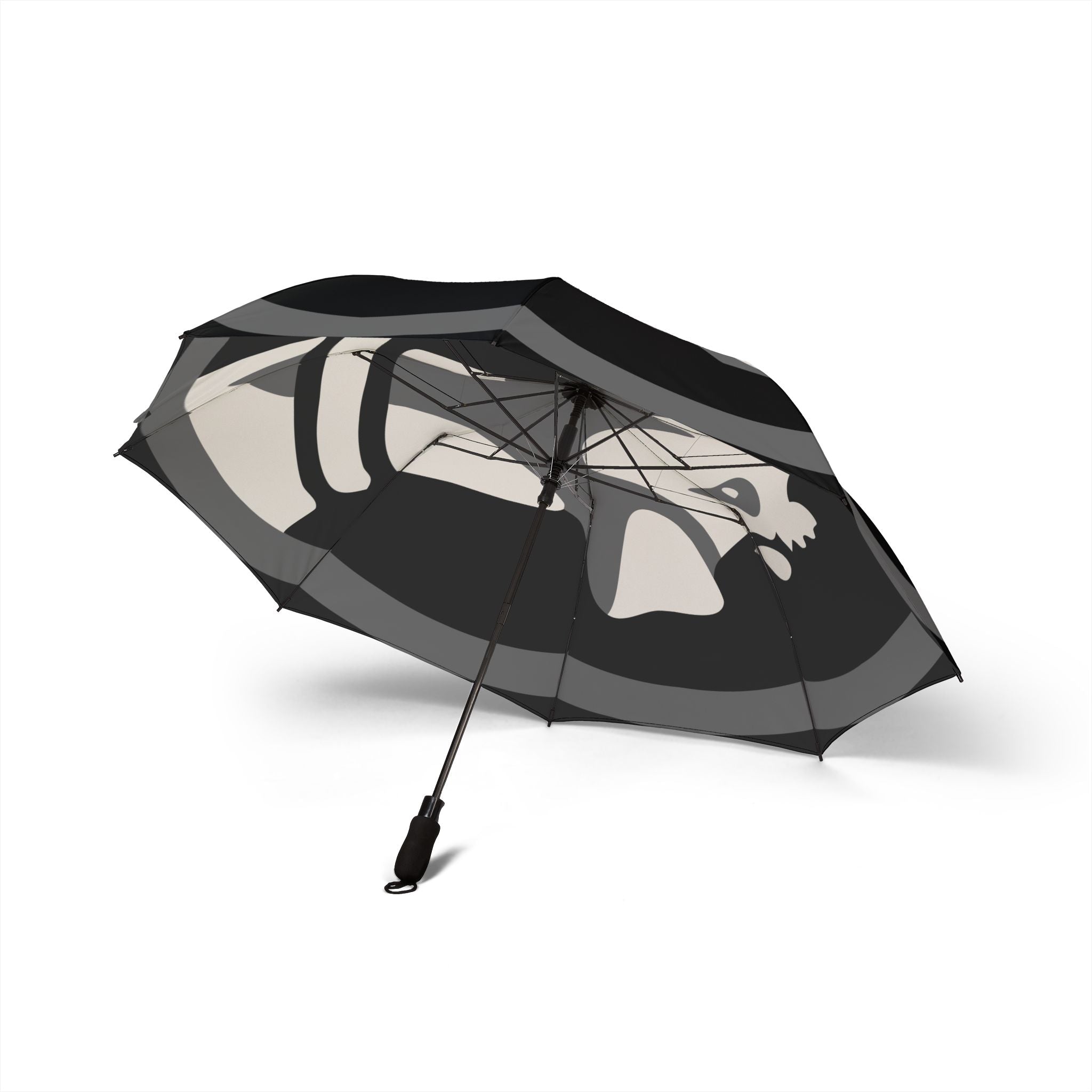 Pooch Patriot Logo Umbrella in Black
