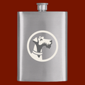 Pooch Patriot Logo Flask