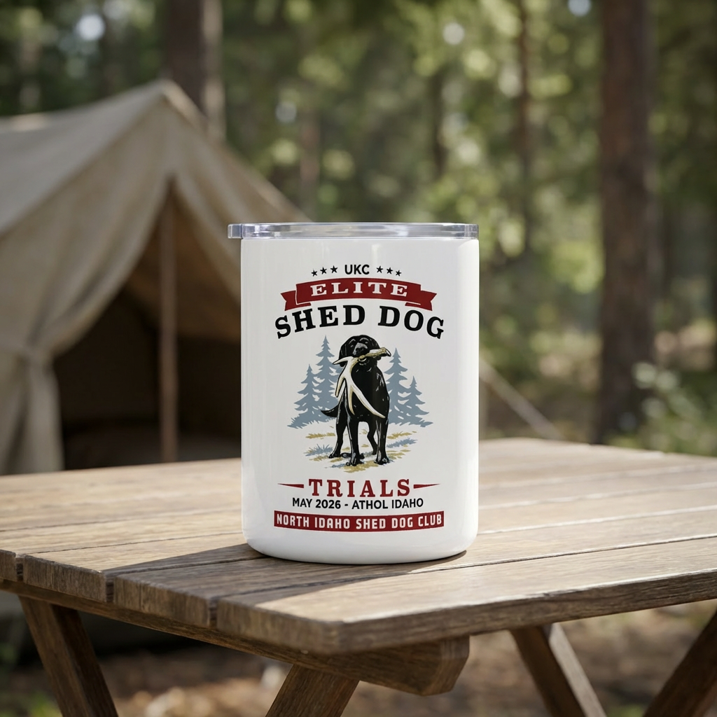 North Idaho Shed Dog Club 10oz Insulated Coffee Mug