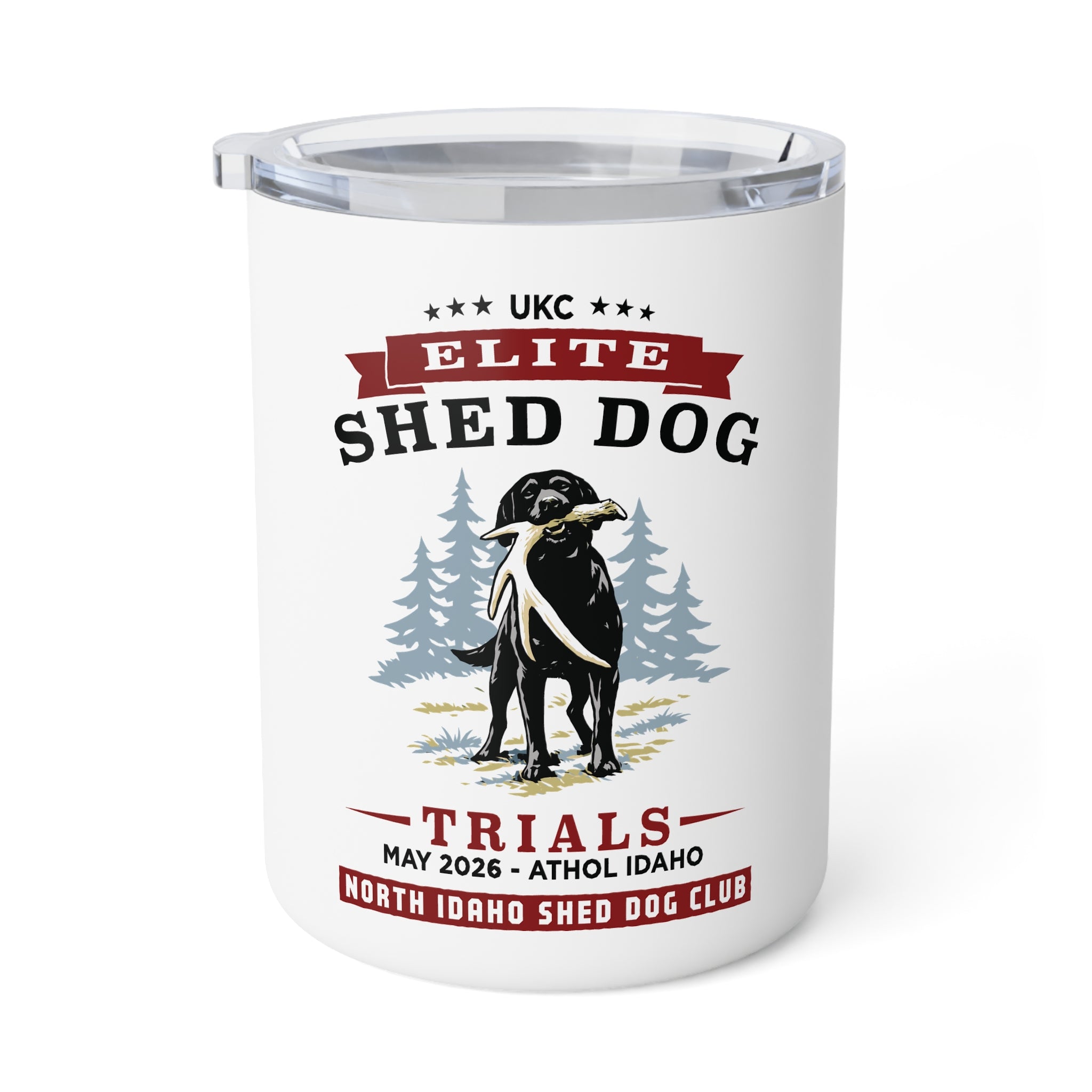 North Idaho Shed Dog Club 10oz Insulated Coffee Mug