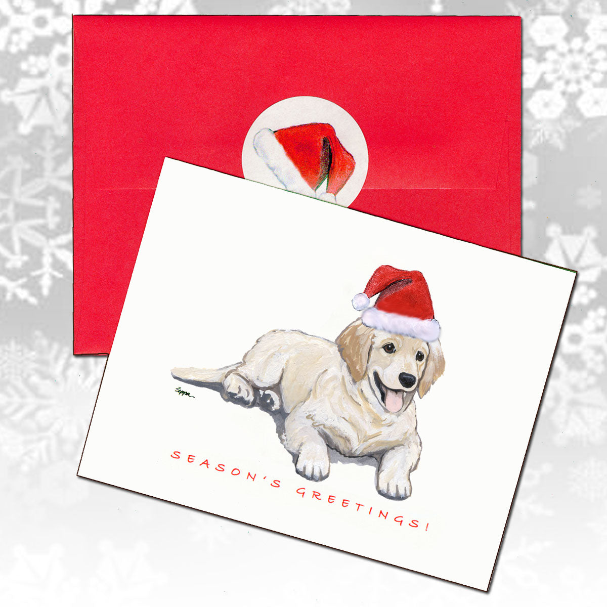 Golden Retriever Christmas Cards