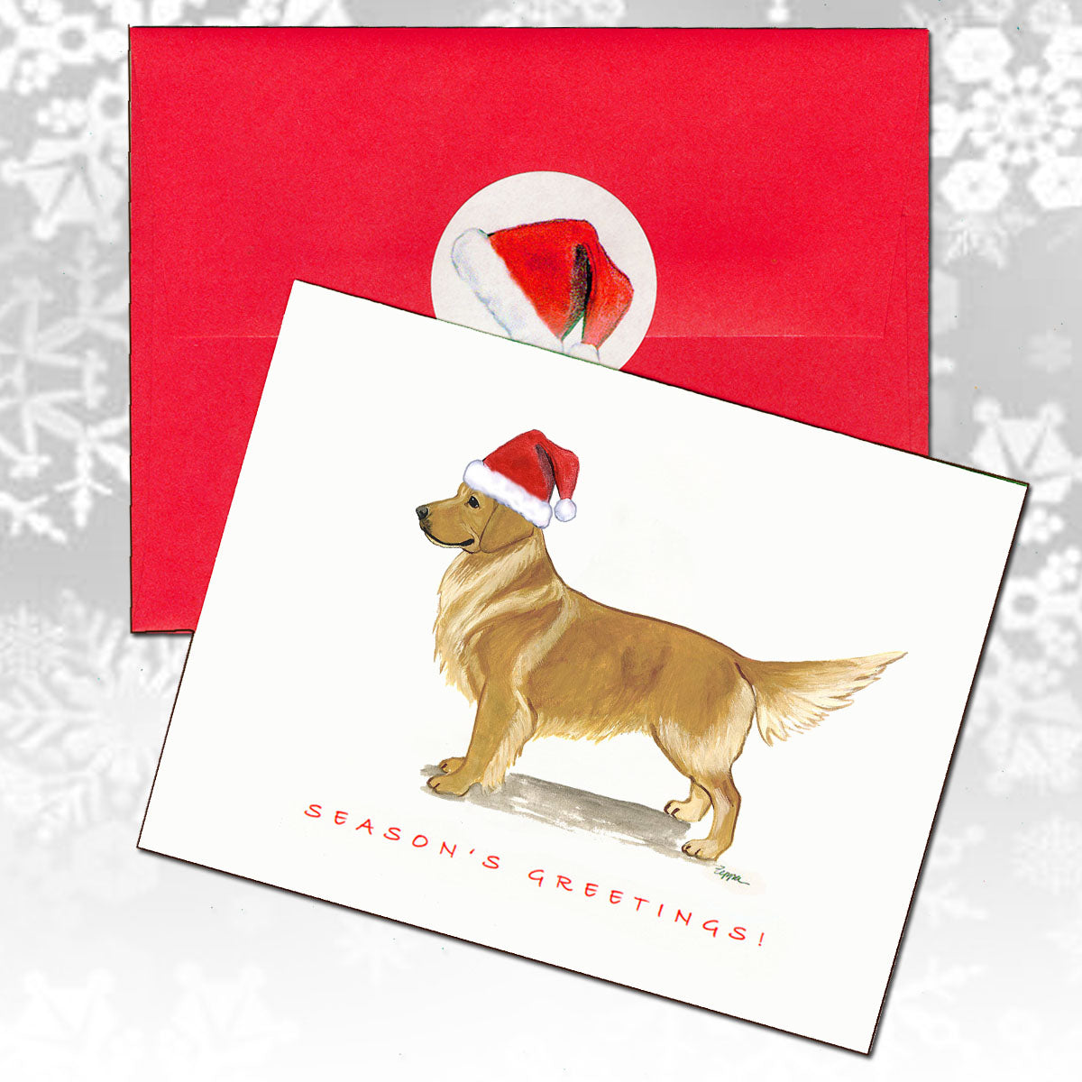 Golden Retriever Christmas Cards