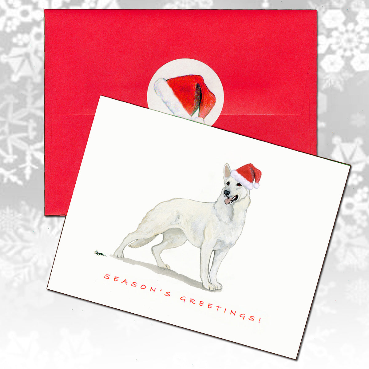 German Shepherd Christmas Cards