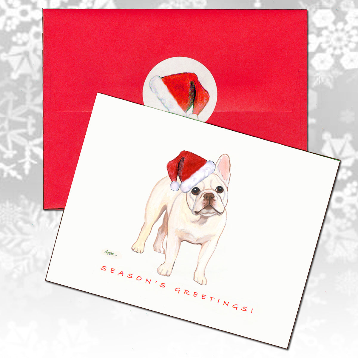 French Bulldog Christmas Cards