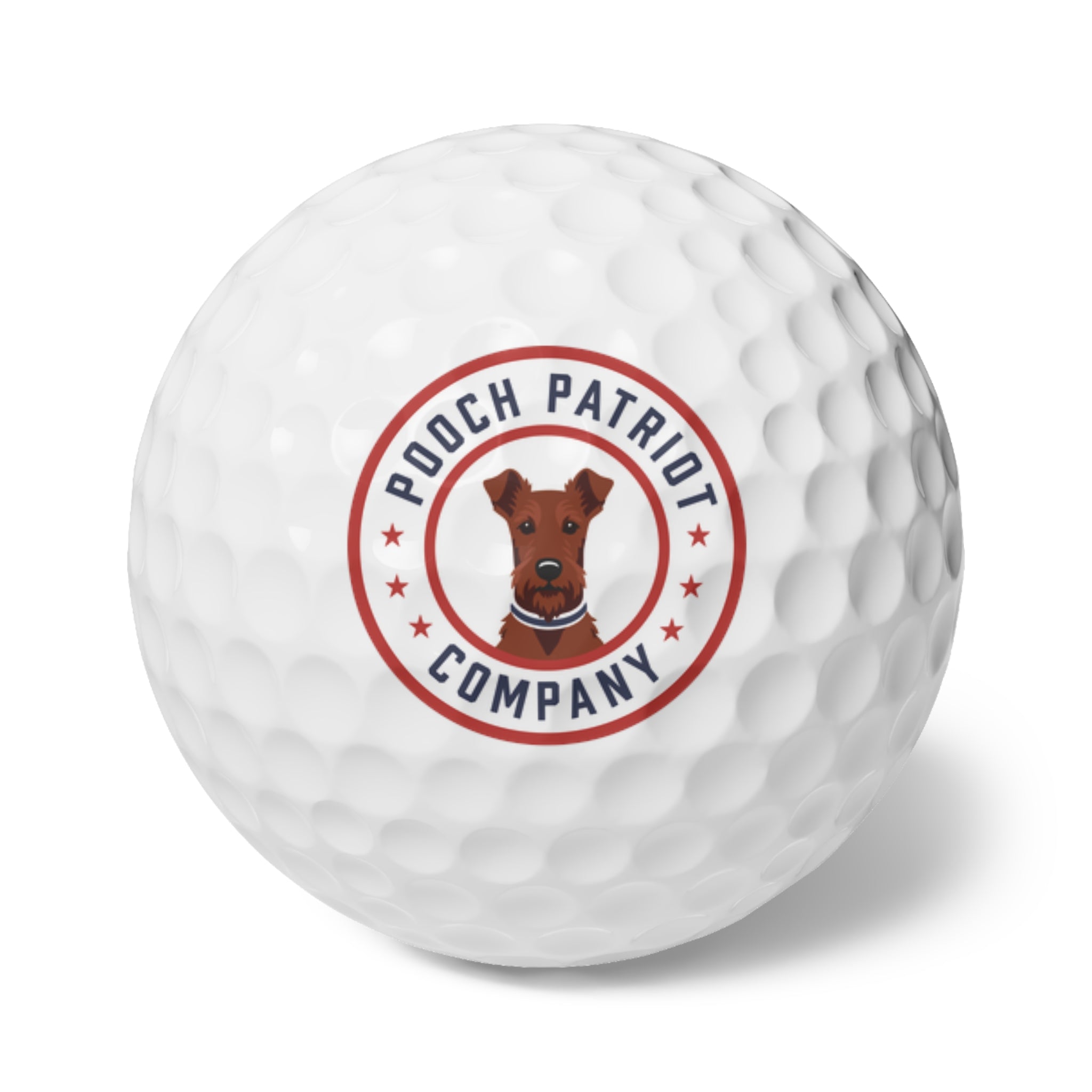 Pooch Patriot™ Golf Balls — Six-Pack of Fetch-Worthy Fun for the Fairway