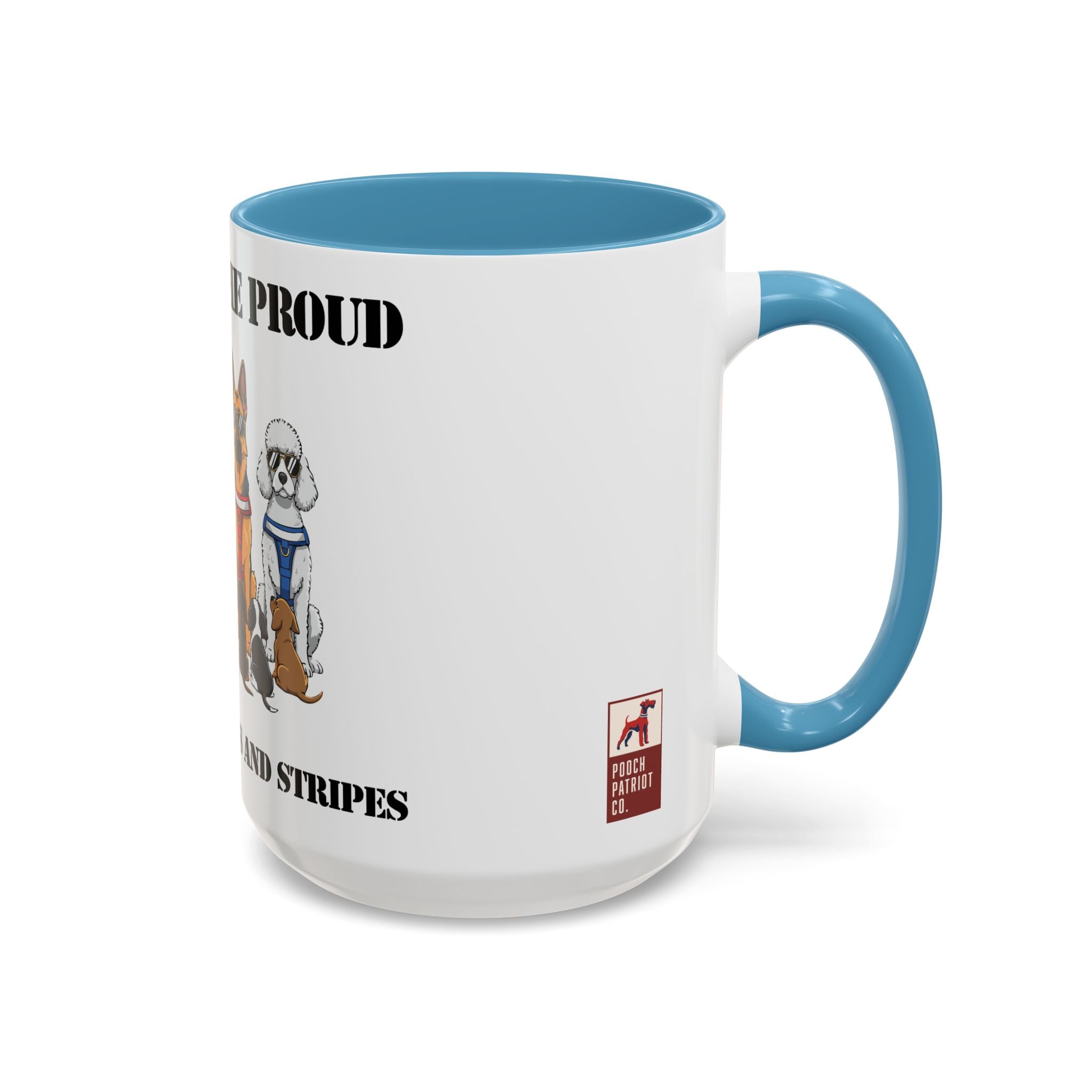 Paws & Stripes Heroes Coffee Mug | Pooch Patriot Co.