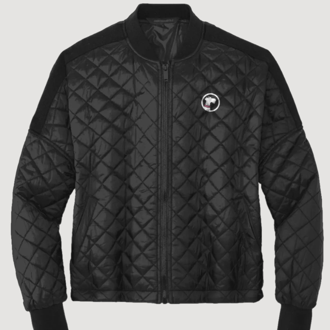 Womens Boxy Quilted Jacket