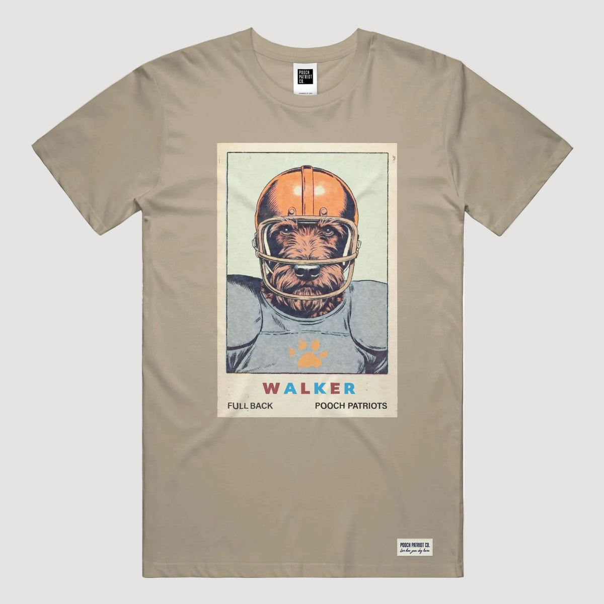 Pooch Patriots Game Day Tee