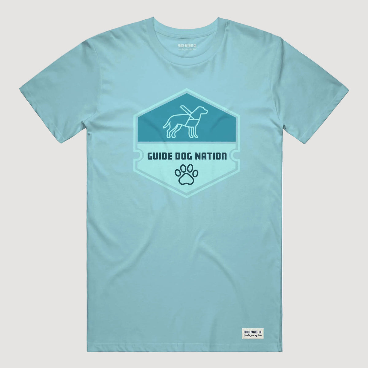 Guide Dog Nation Tee - Neon Edition
