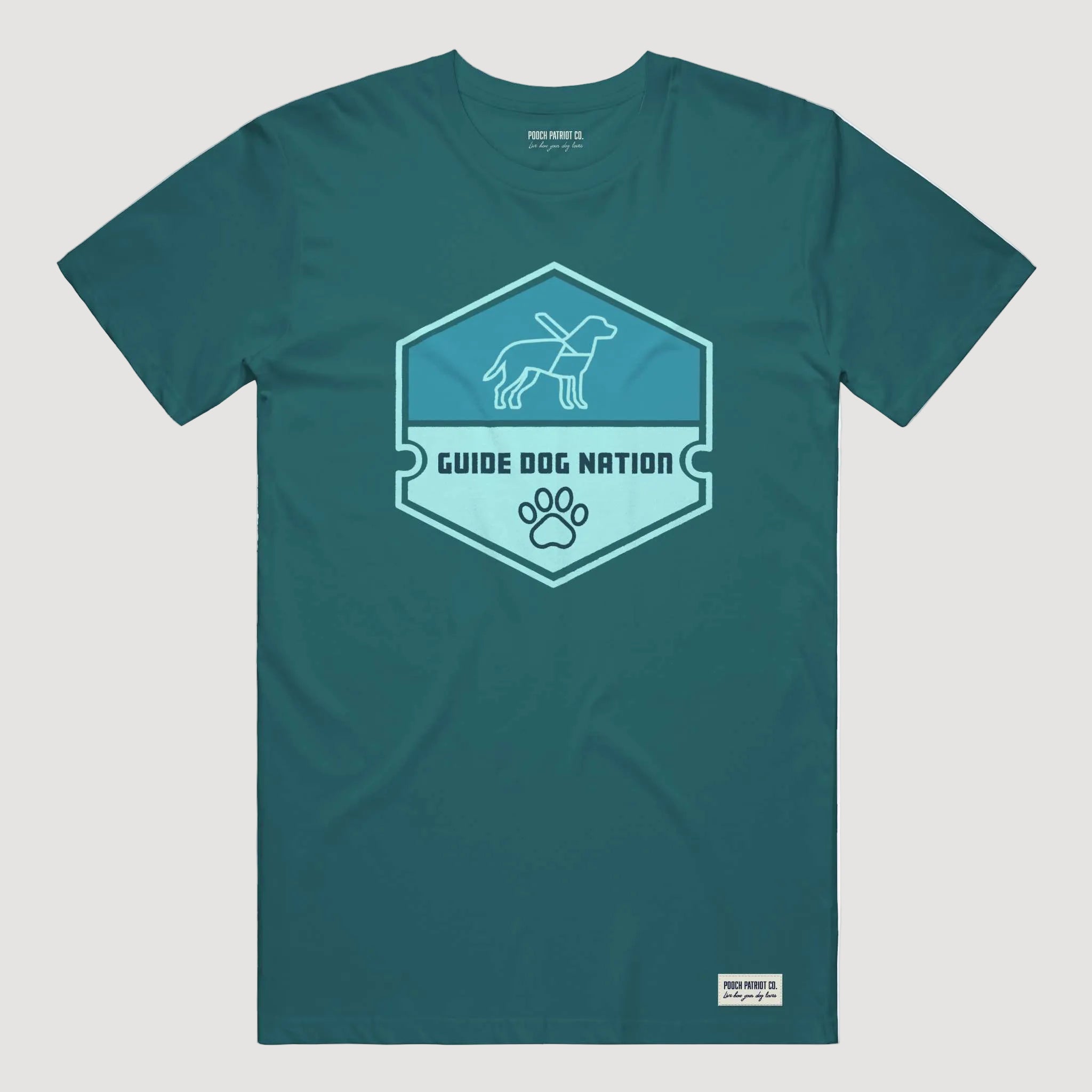 Guide Dog Nation Tee - Neon Edition