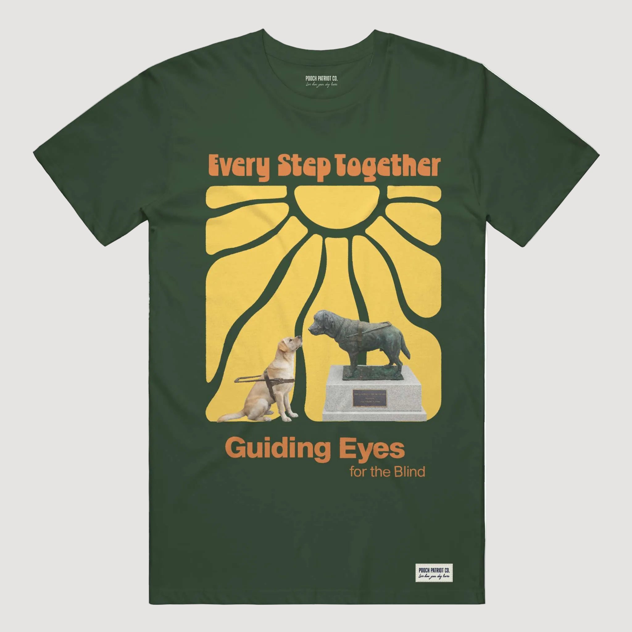 Every Step Together Tee - Guiding Eyes For The Blind