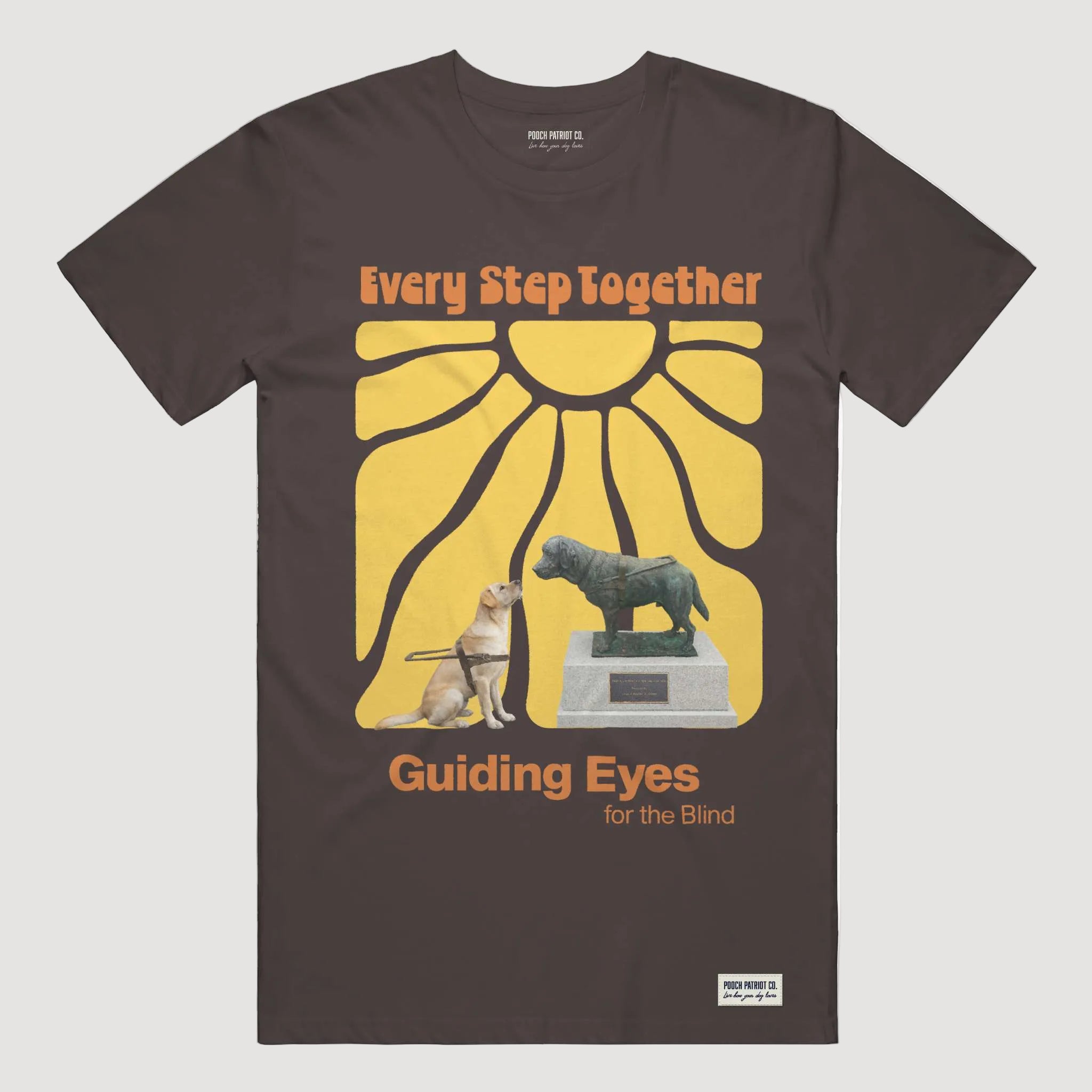 Every Step Together Tee - Guiding Eyes For The Blind