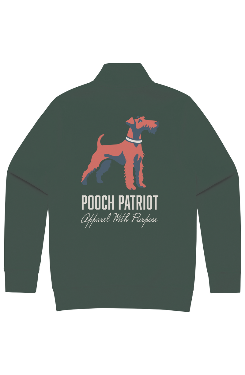 Pooch Patriot Company Quarter Zip