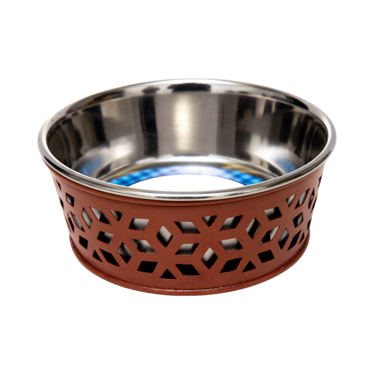 'Farmhouse' Stainless Steel Dog Bowl Set (2 Pieces)