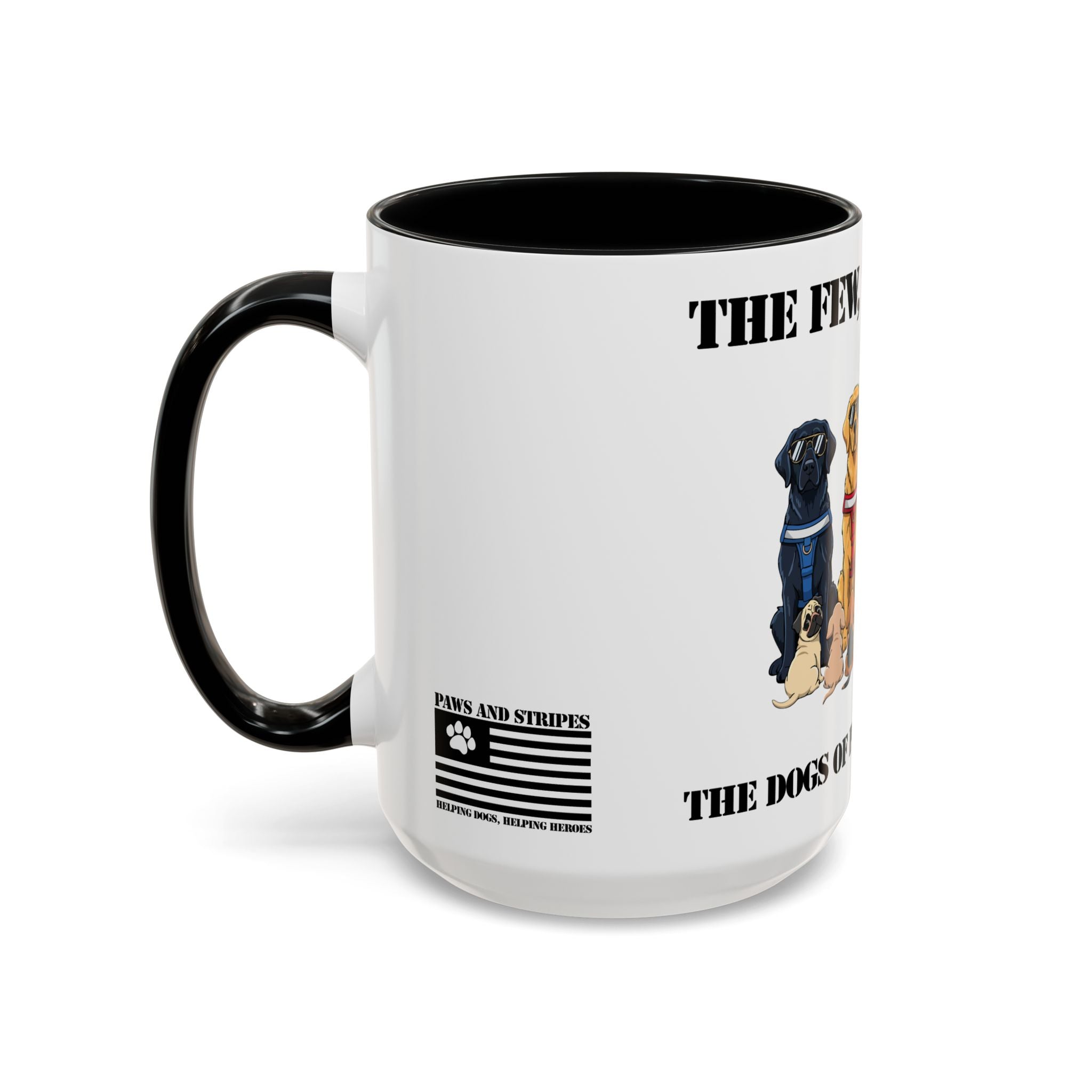 Paws & Stripes Heroes Coffee Mug | Pooch Patriot Co.