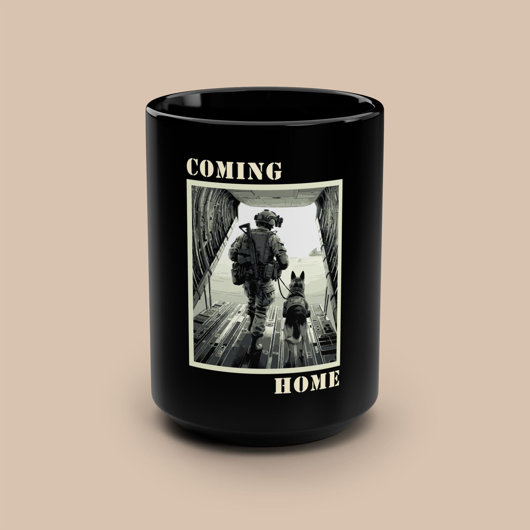 Warrior Dog “Coming Home” Mug