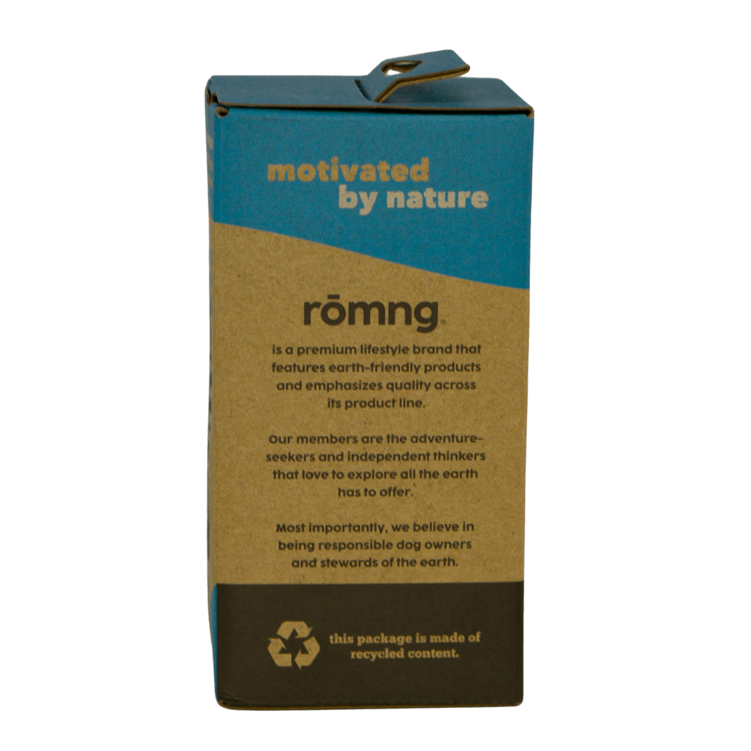 rōmng™ Bio-Based Dog Poop Bags – Eco-Friendly Waste Bags Made from Renewable Materials