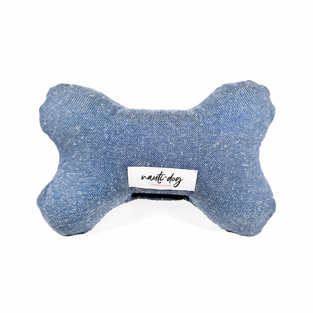 Classic Chambray Dog Toy