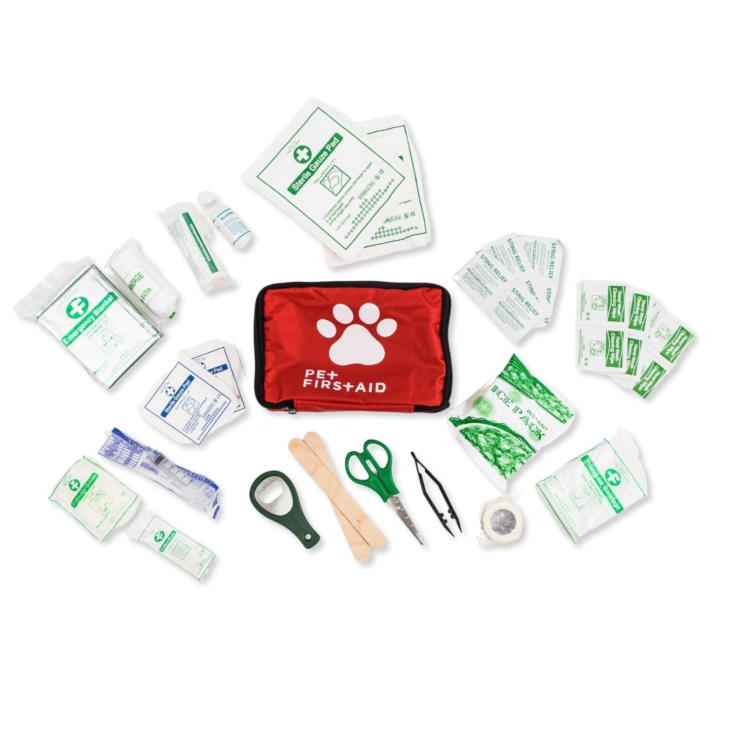 American Pet Supplies 40-Piece Pet Travel First Aid Kit – Adventure-Ready Care for Dogs