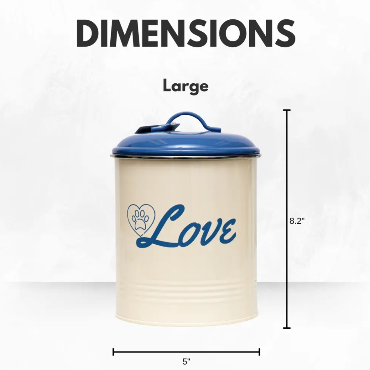 Country Living Pet Treat Canister Set (3 Pieces)