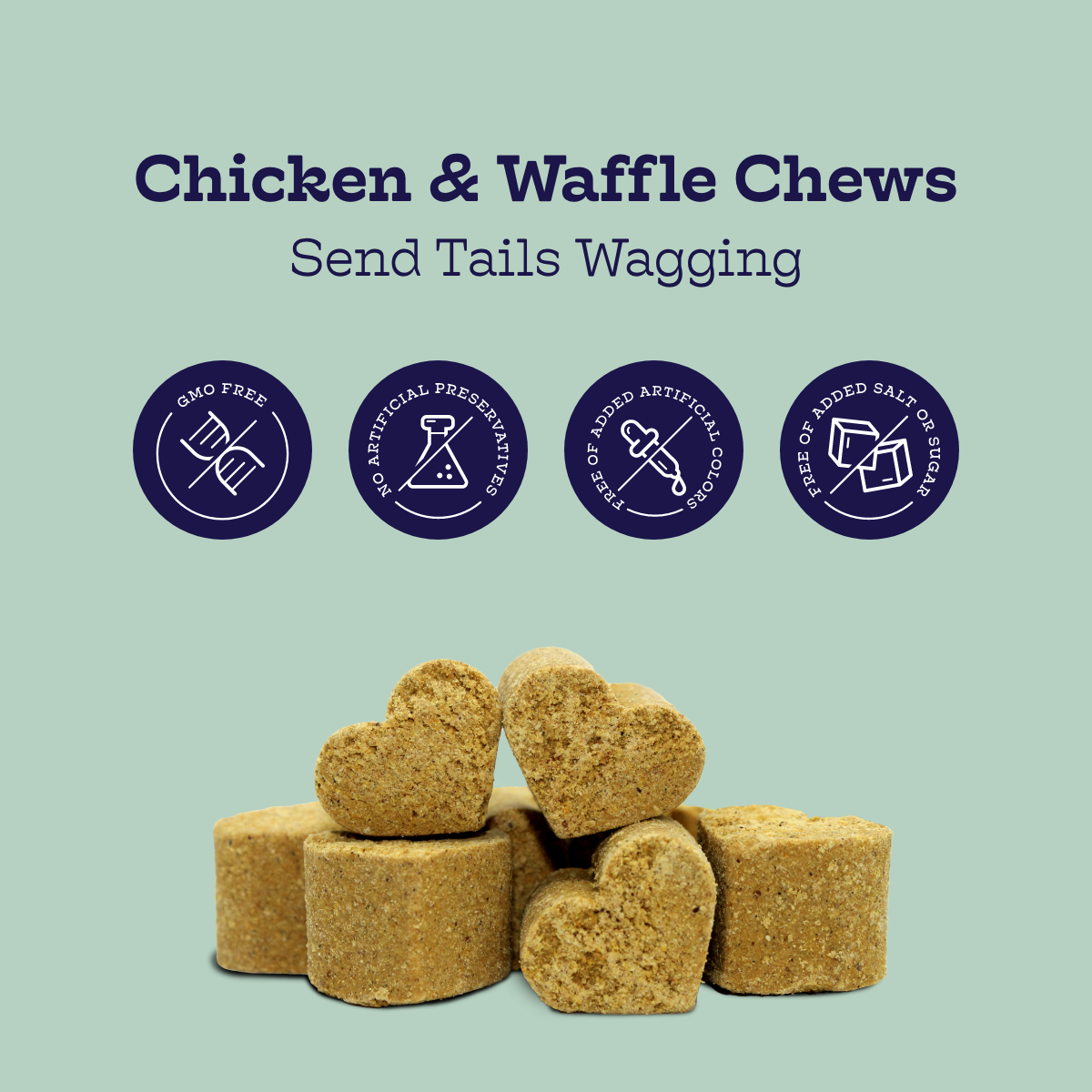 Moe’s Chicken & Waffles Chews