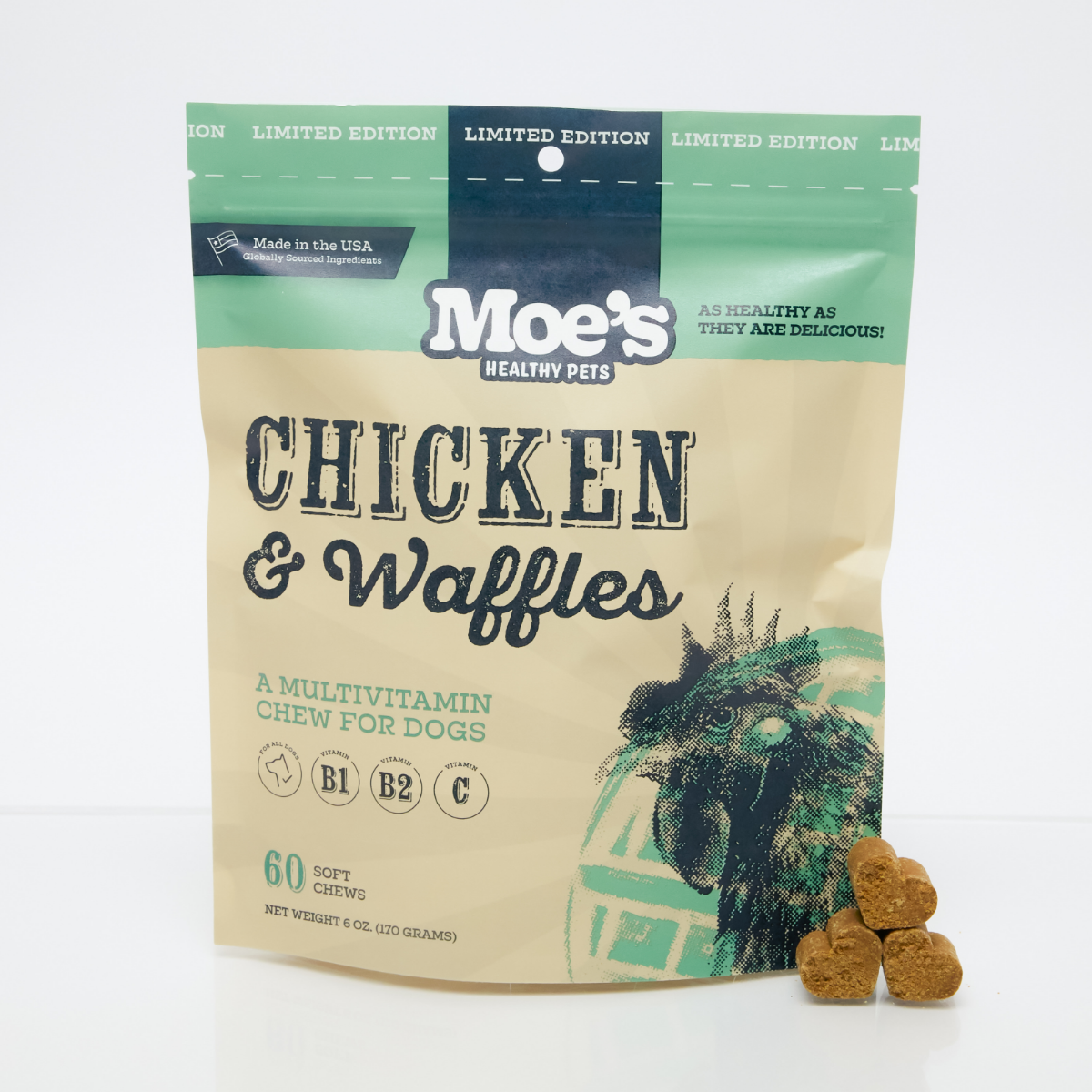 Moe’s Chicken & Waffles Chews