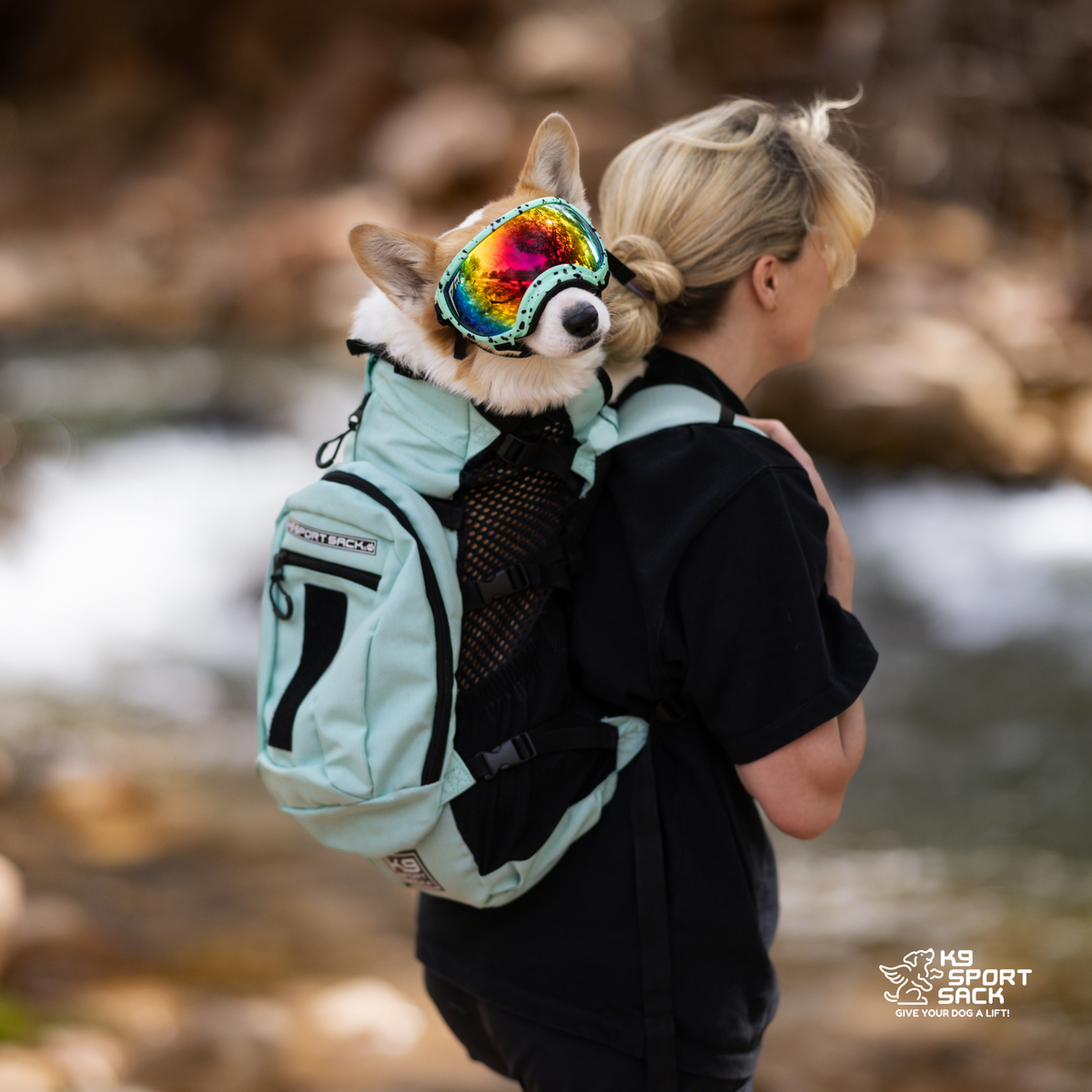 K9 Sport Sack® Plus 2 Dog Carrier Backpack – Forward-Facing with Removable Storage