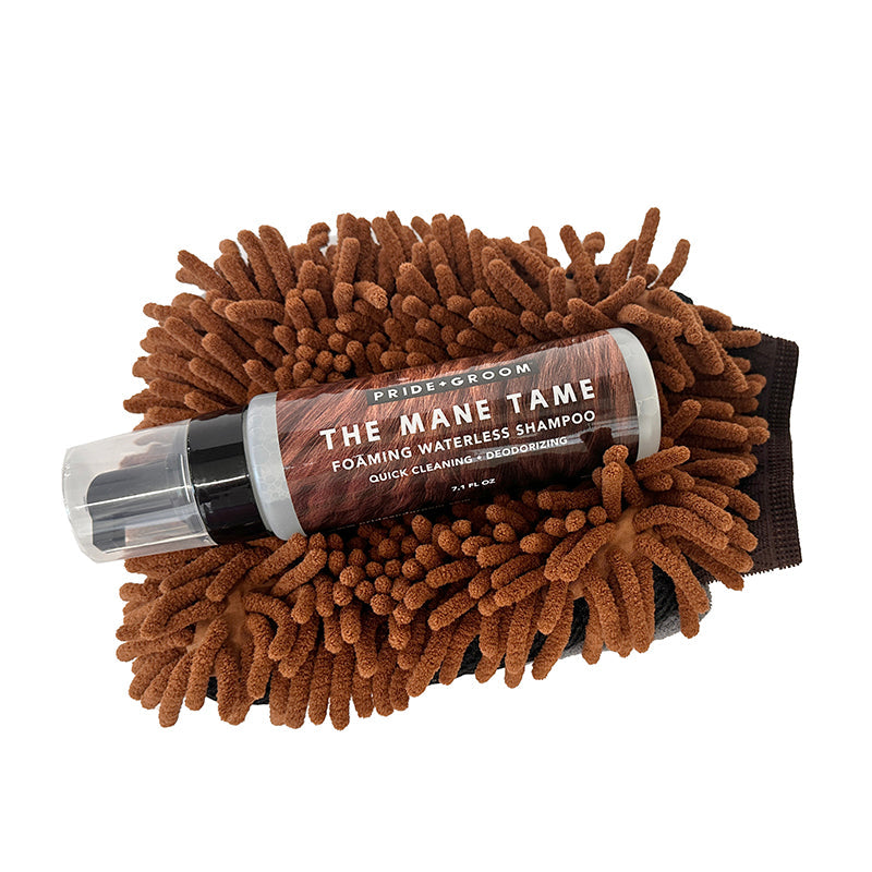 Pride + Groom Magic Mitt – Dual-Sided Microfiber Grooming & Bath Mitts