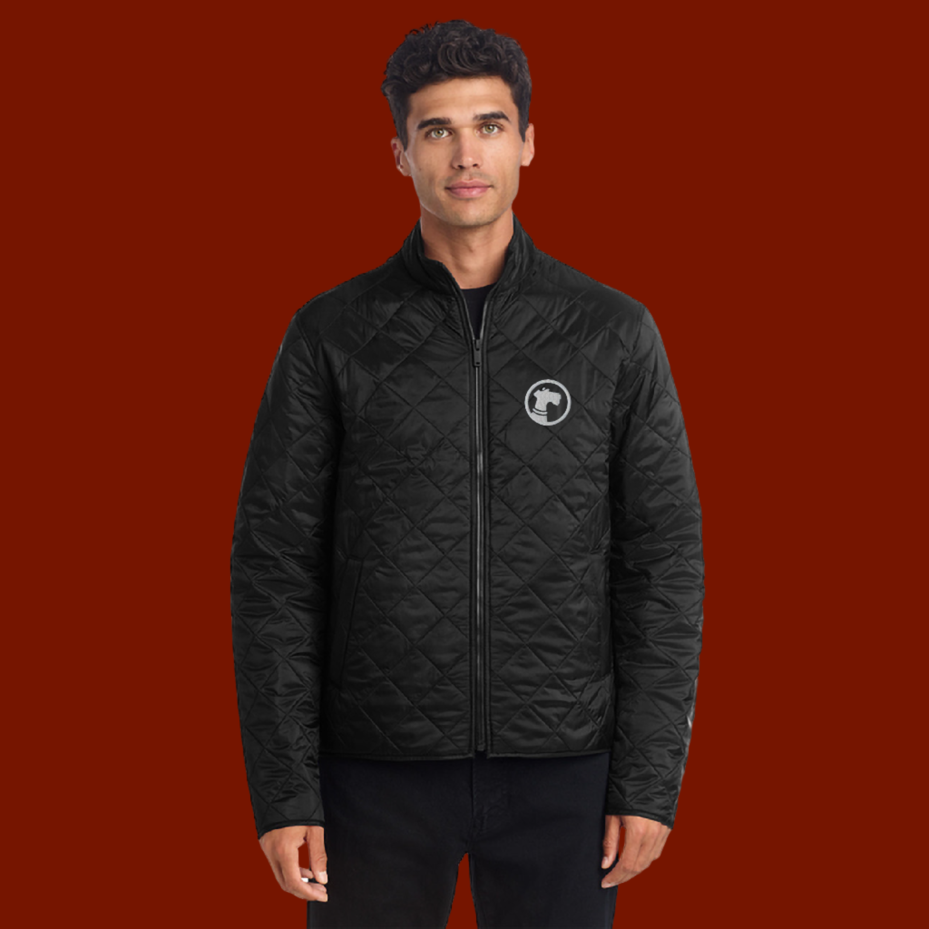 Pooch Patriot Men’s Quilted Jacket