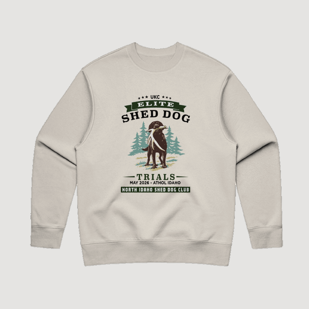 North Idaho Shed Dog Club Sweatshirt
