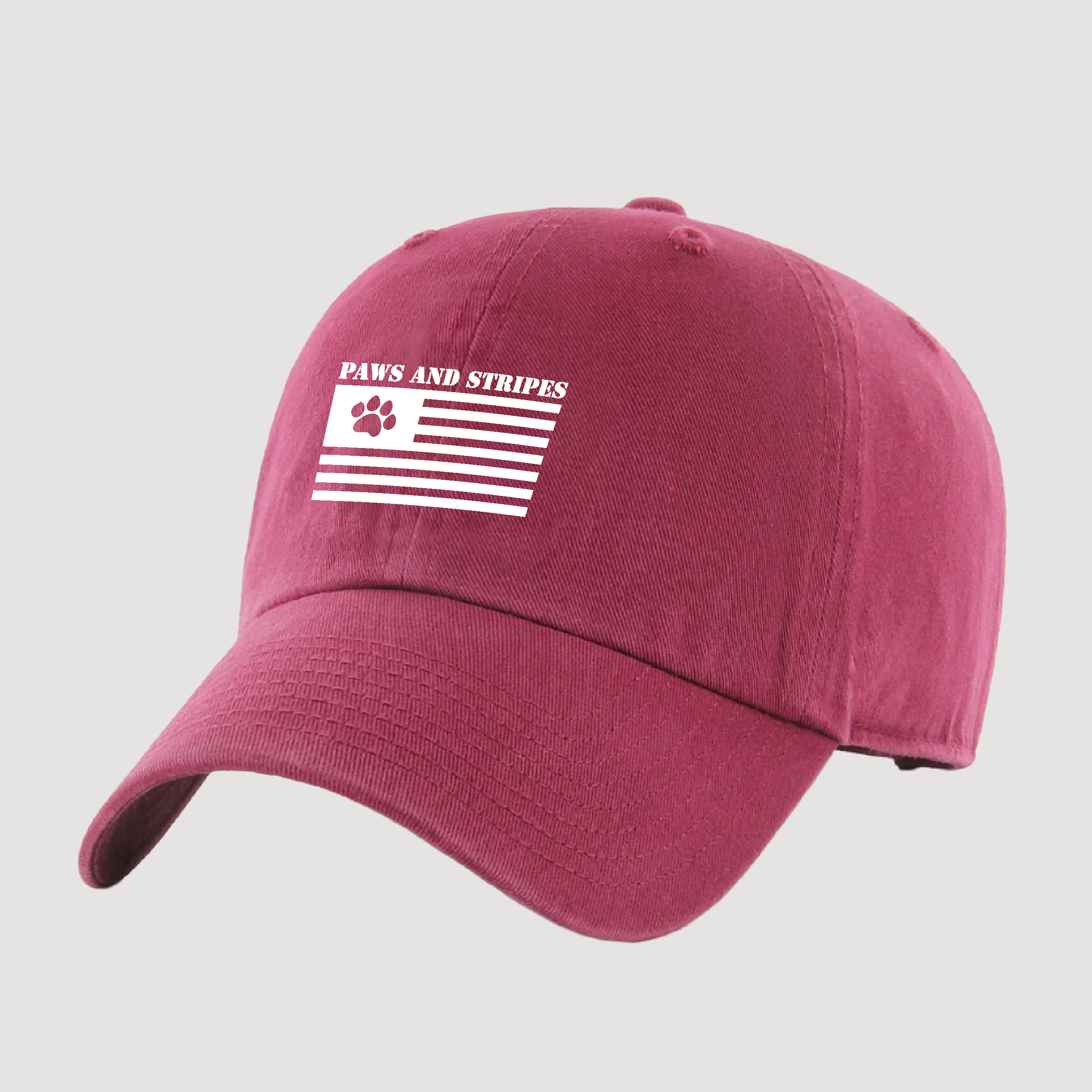 Paws and Stripes Flag Cap