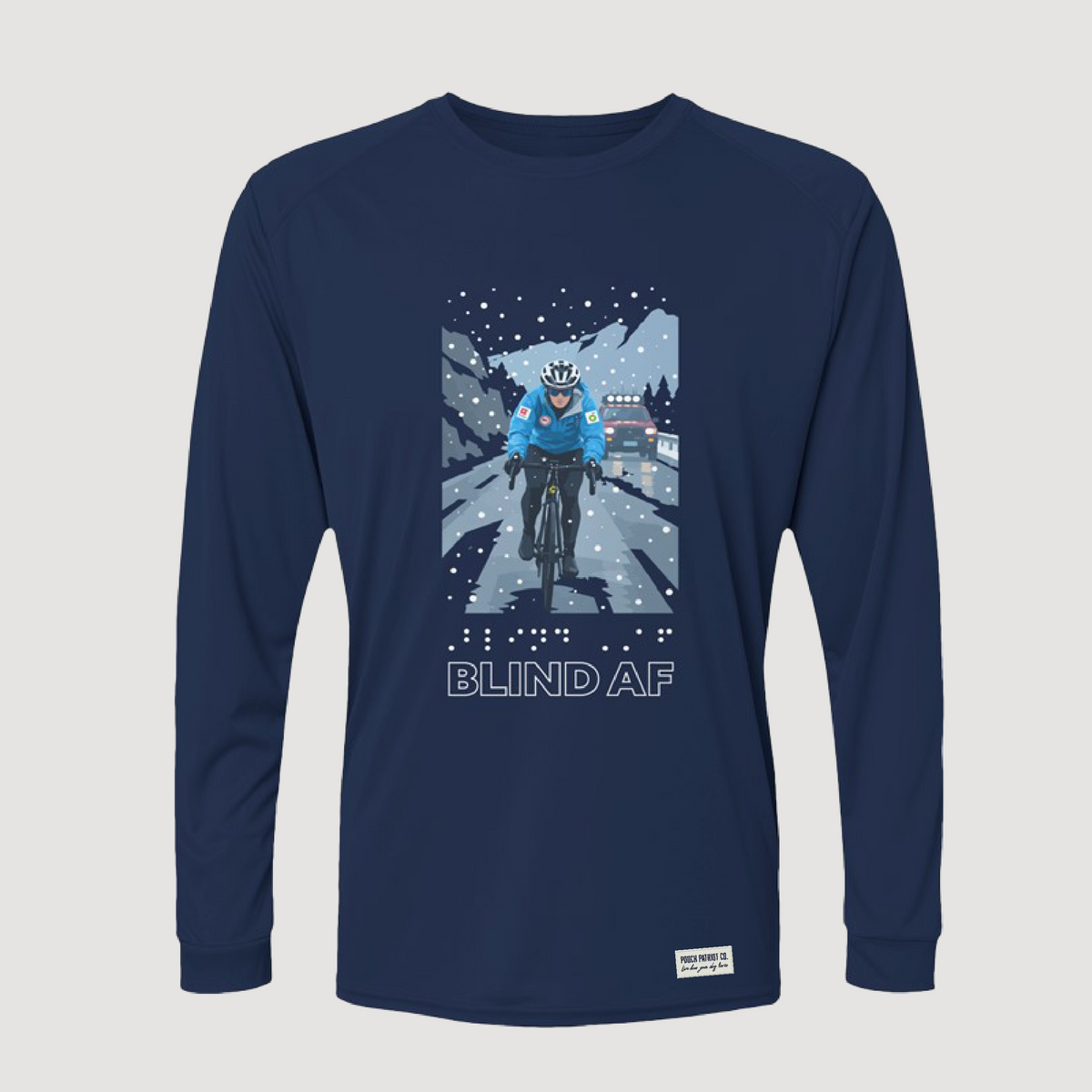 Blind AF Performance Unisex Long Sleeve