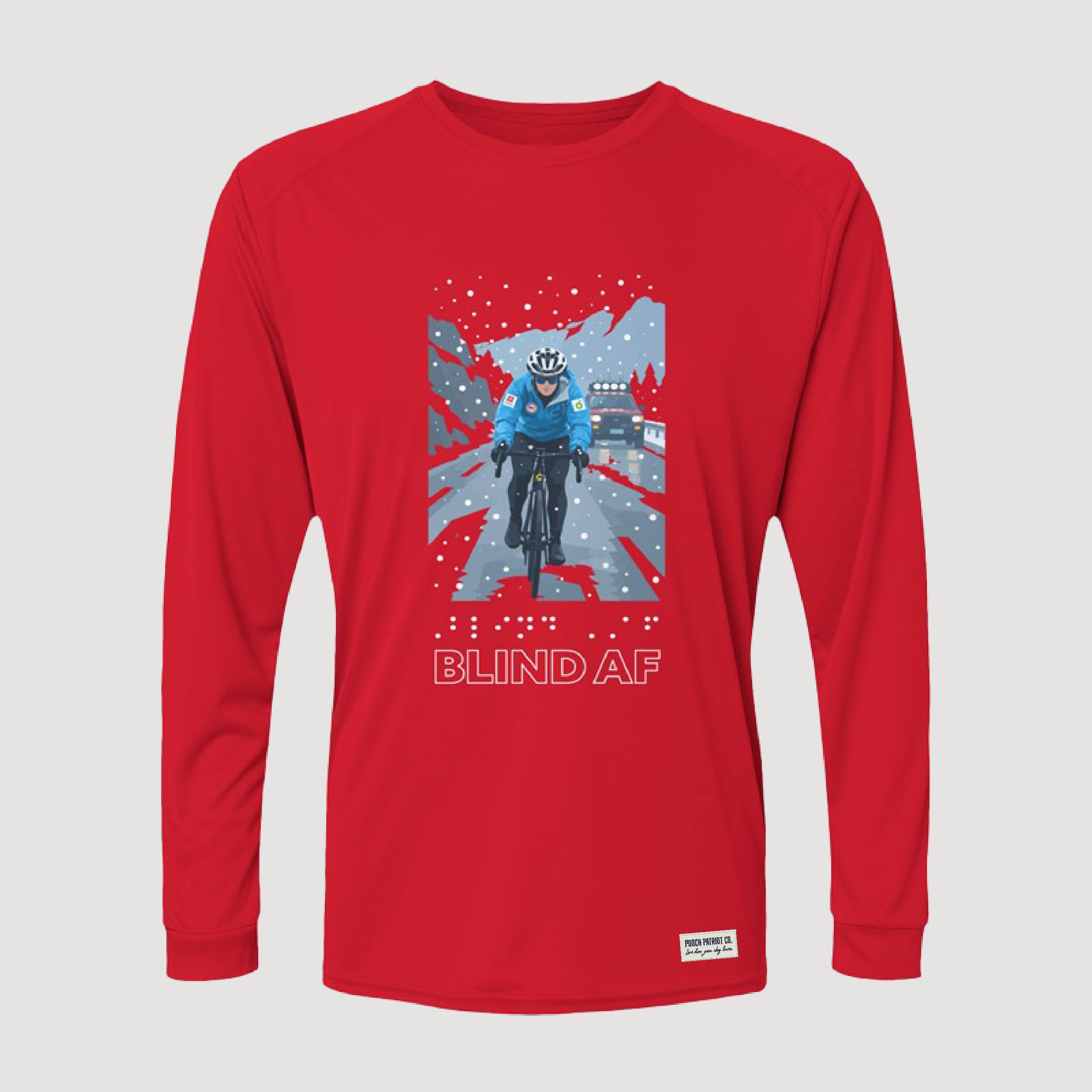 Blind AF Performance Unisex Long Sleeve