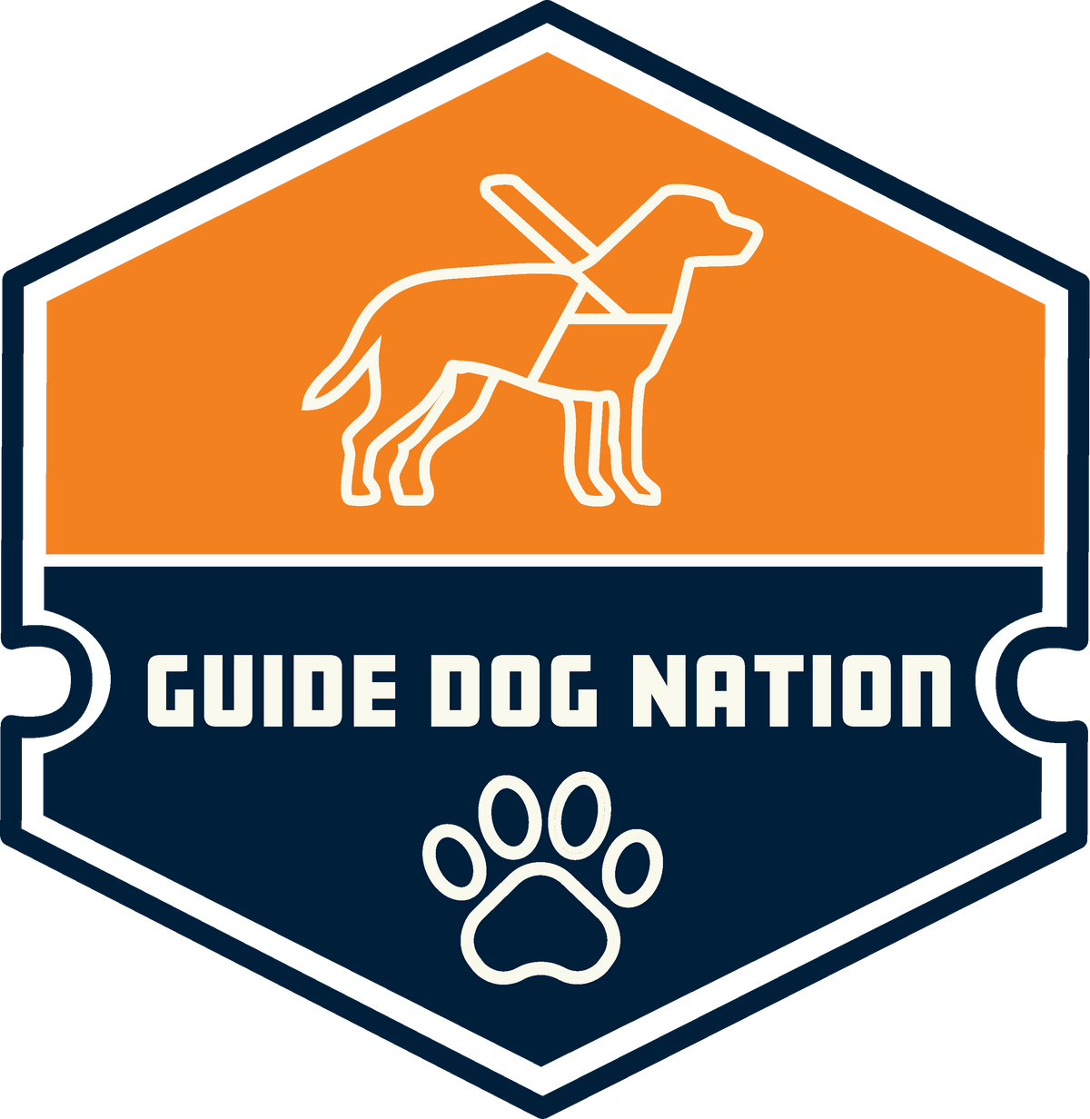 Guide Dog Nation Full Zip Hoodie