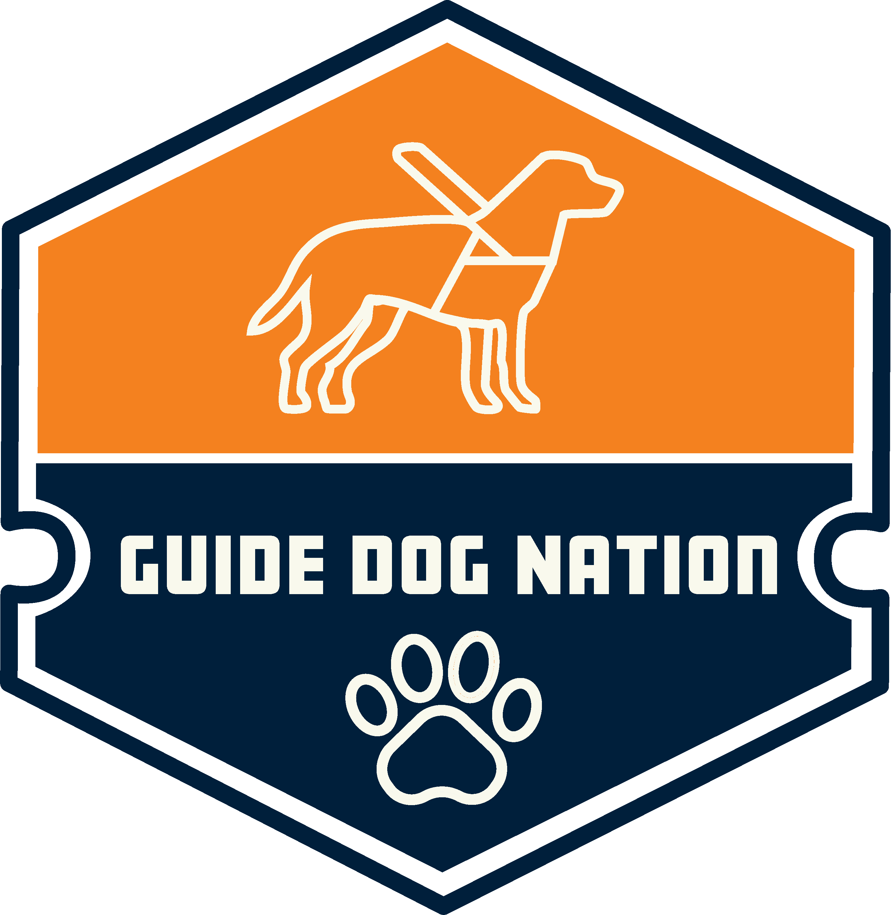 Guide Dog Nation Full Zip Hoodie