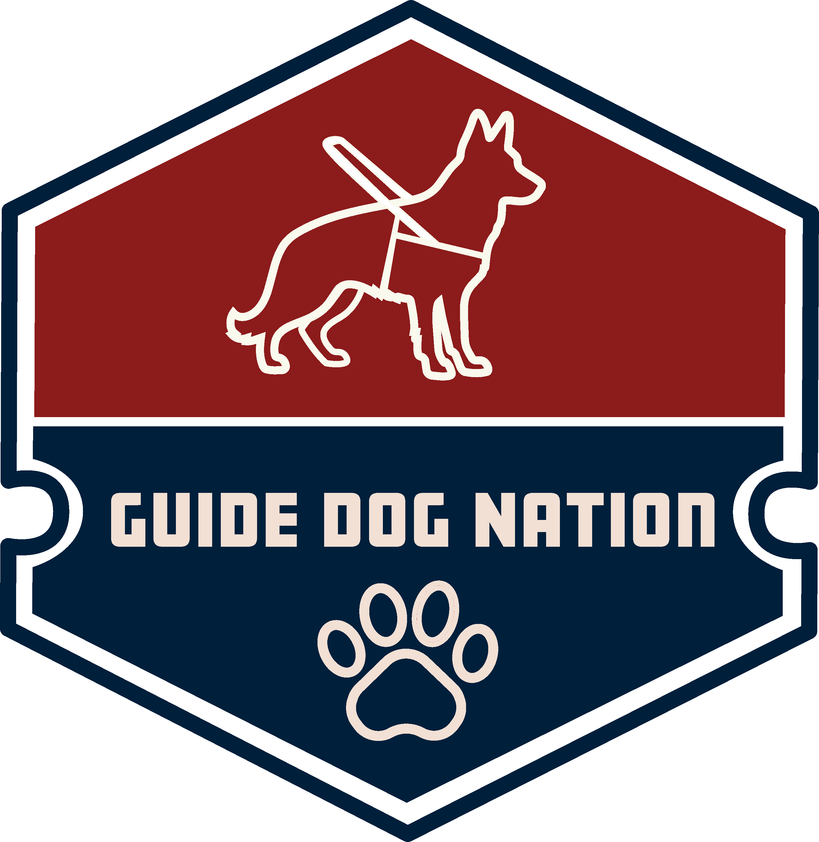 Guide Dog Nation Full Zip Hoodie