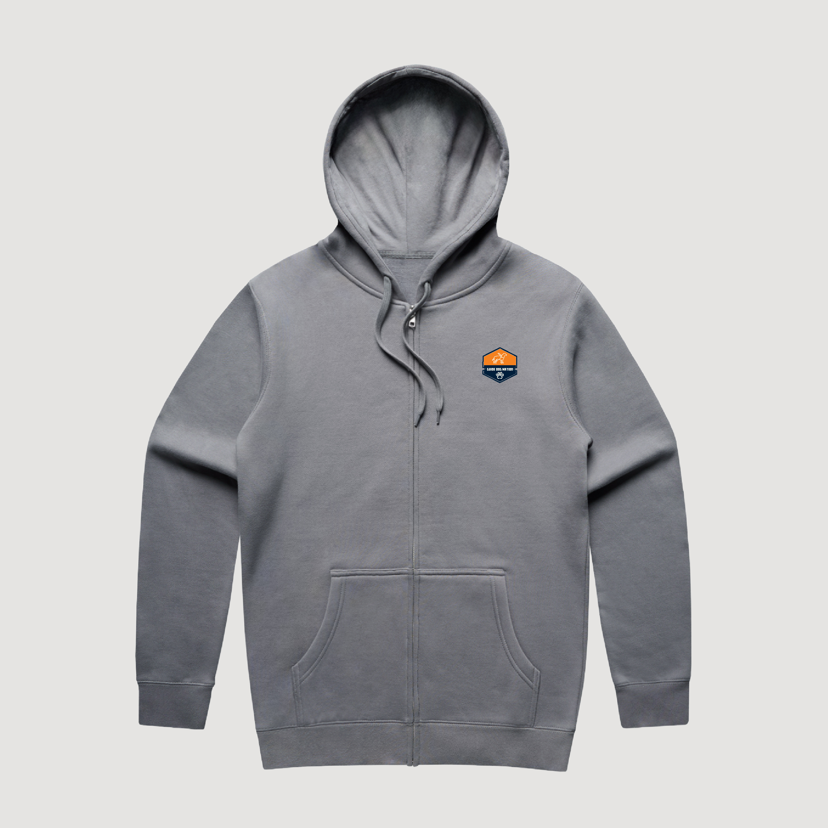 Guide Dog Nation Full Zip Hoodie