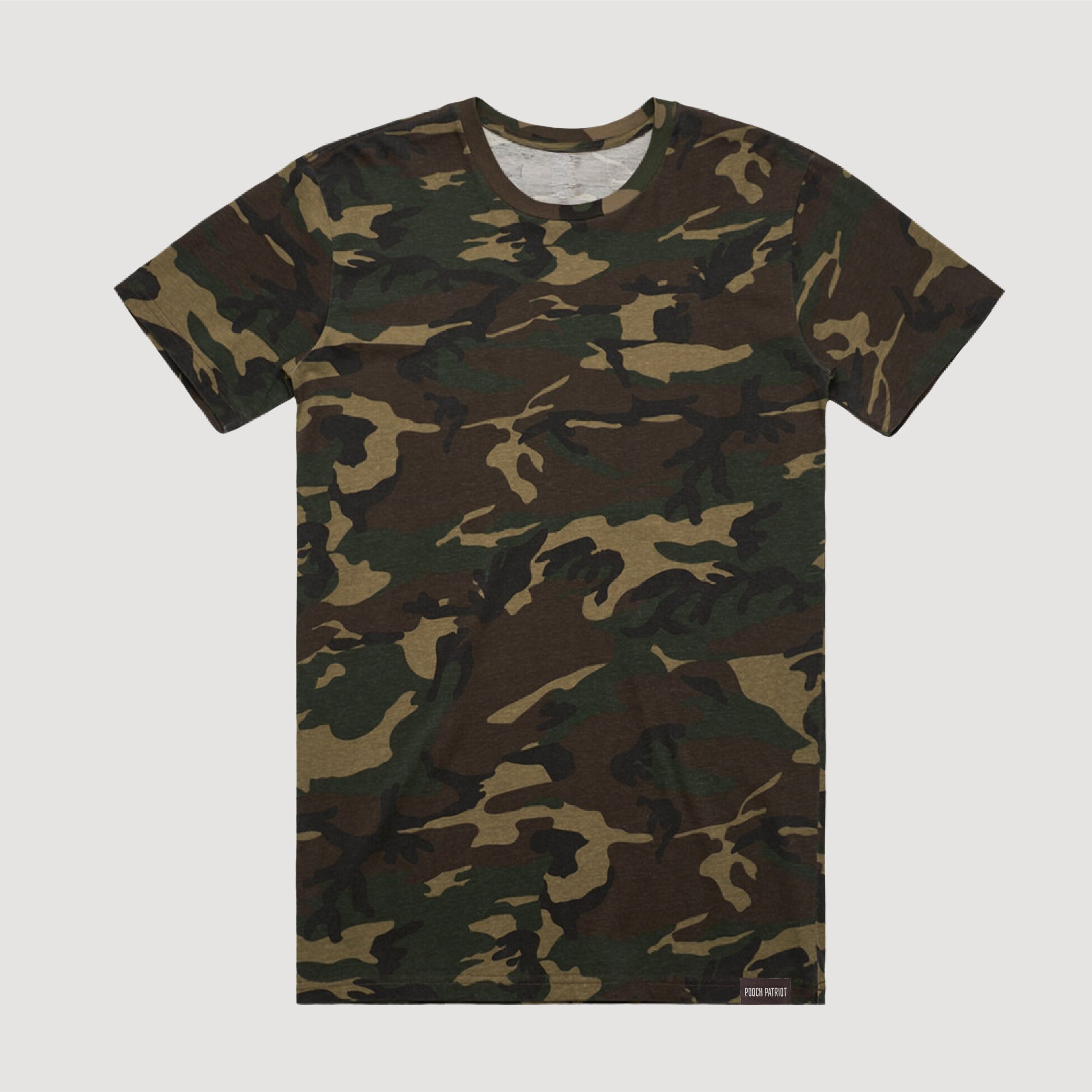 Men's Belgian Malinois Camo Tee