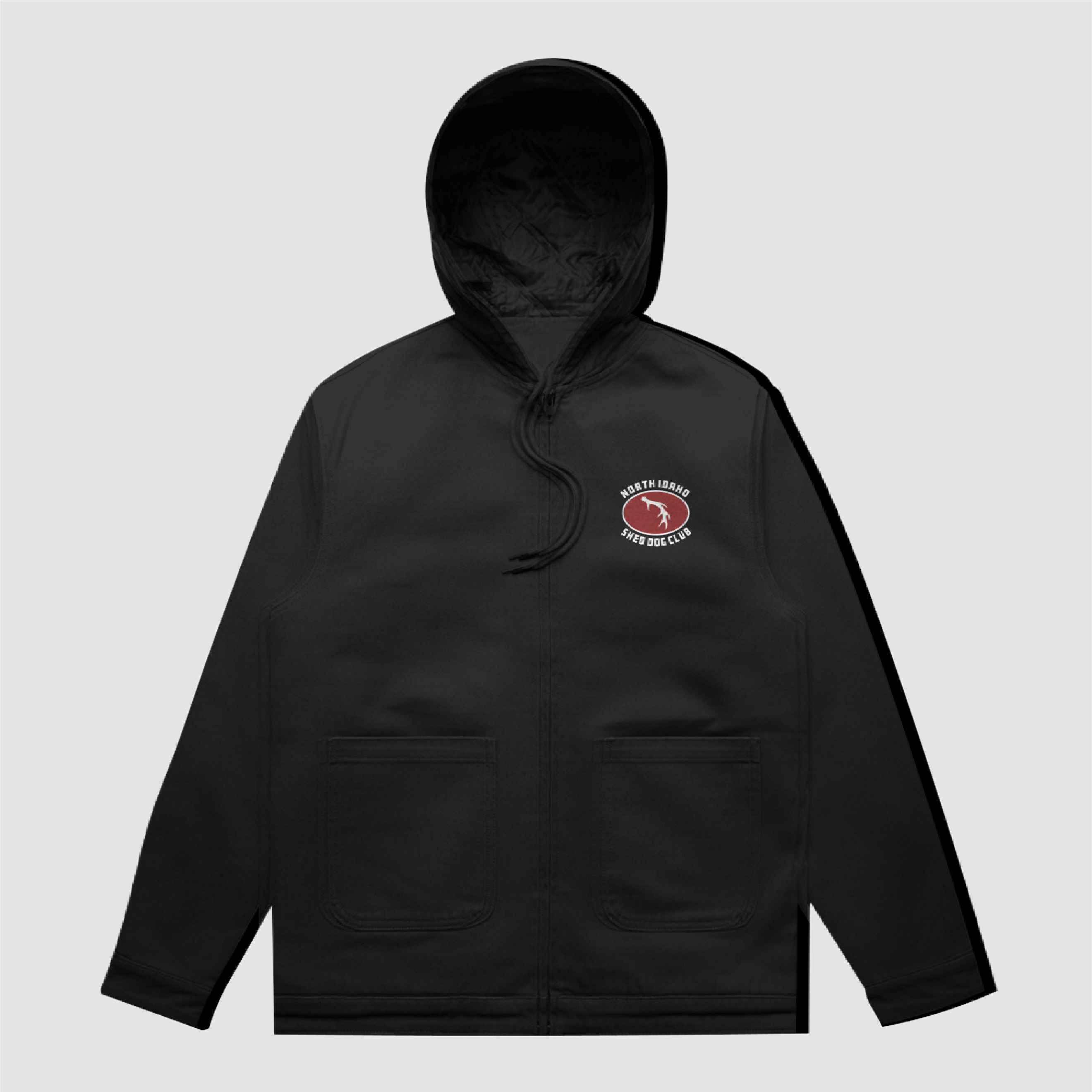 North Idaho Shed Dog Club Canvas Camp Jacket