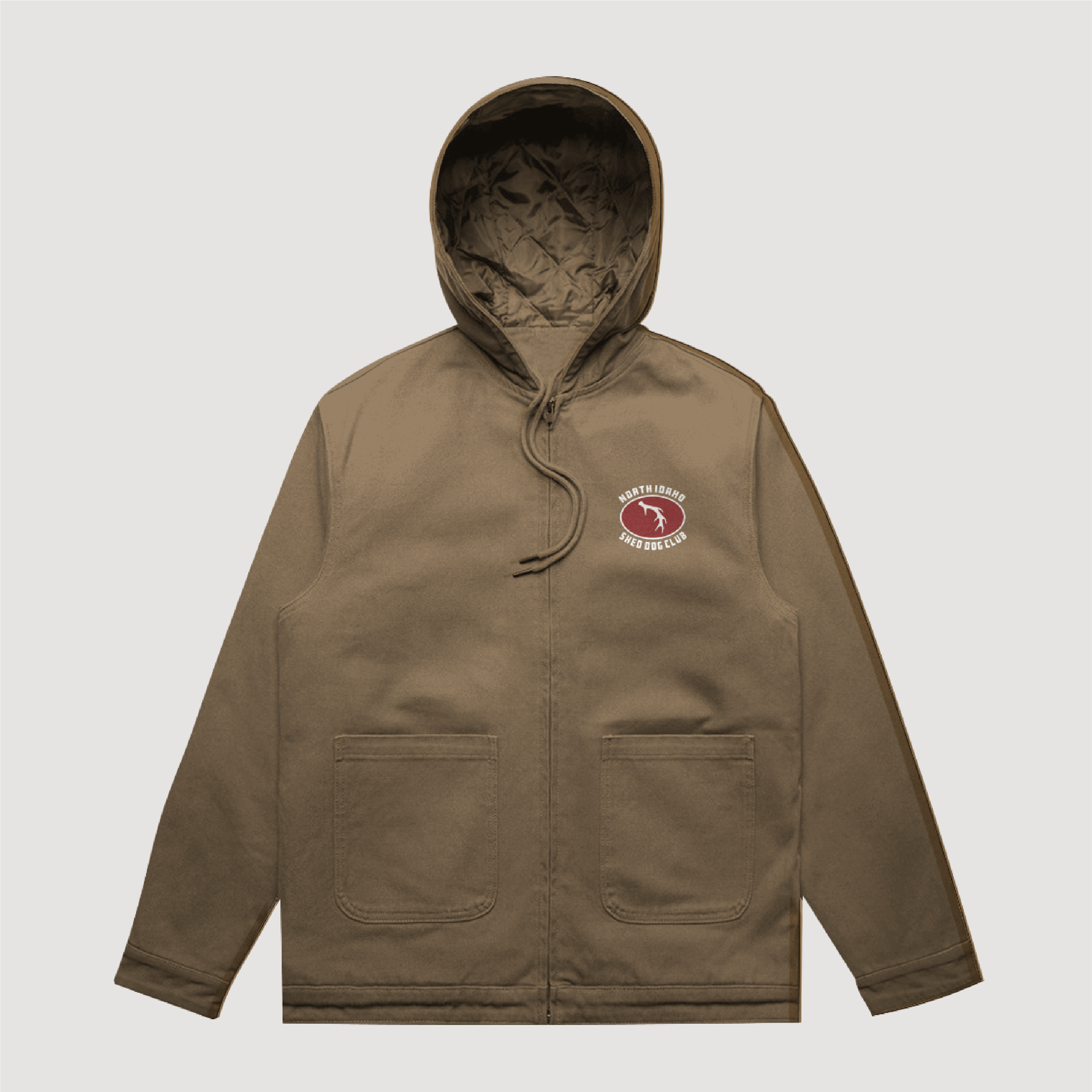 North Idaho Shed Dog Club Canvas Camp Jacket