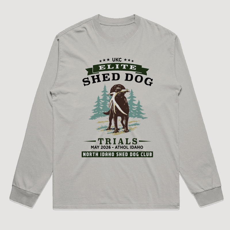 North Idaho Shed Dog Club Long Sleeve Tee