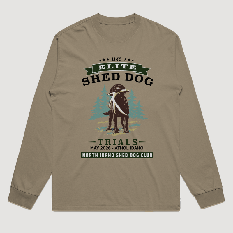 North Idaho Shed Dog Club Long Sleeve Tee