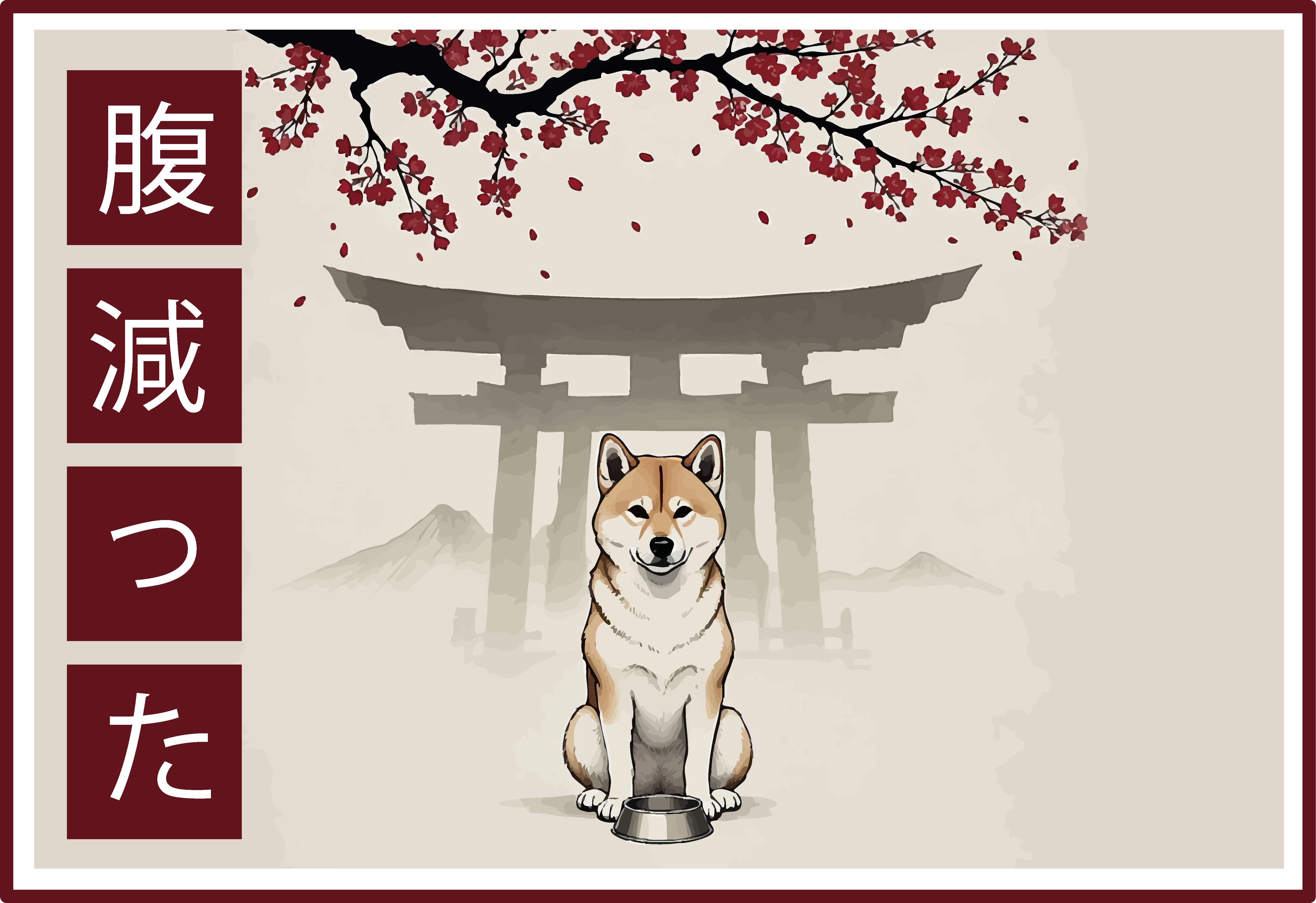 Hungry Shiba Youth Hoodie