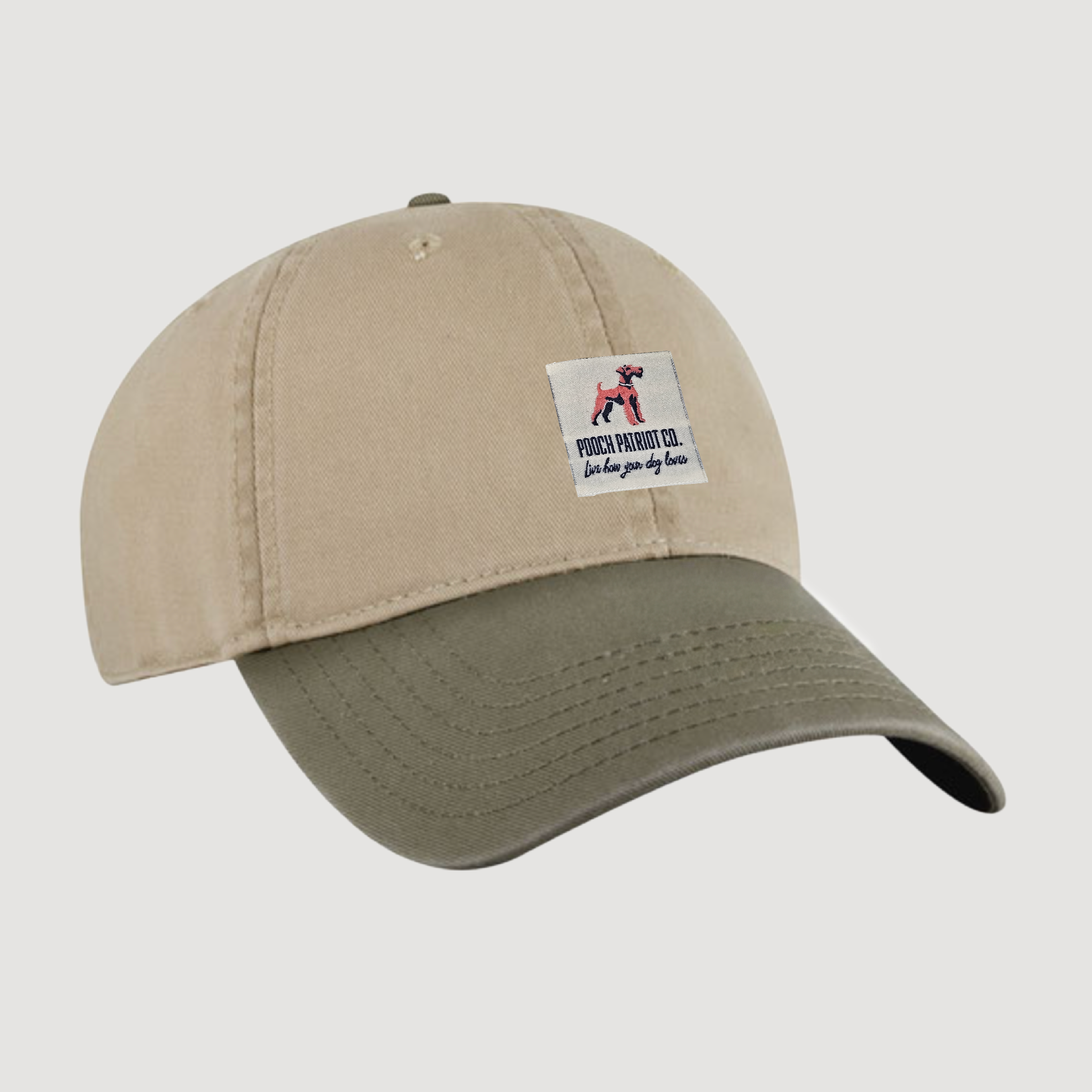 Live How Your Dog Loves Two Tone Cap