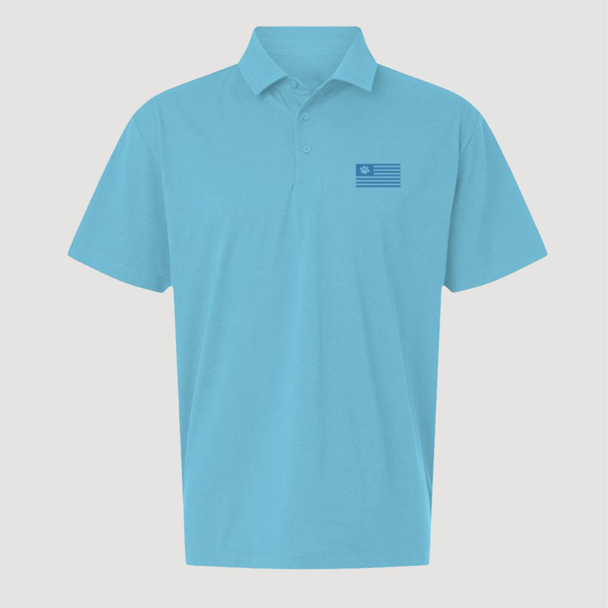 Paws and Stripes Service Polo