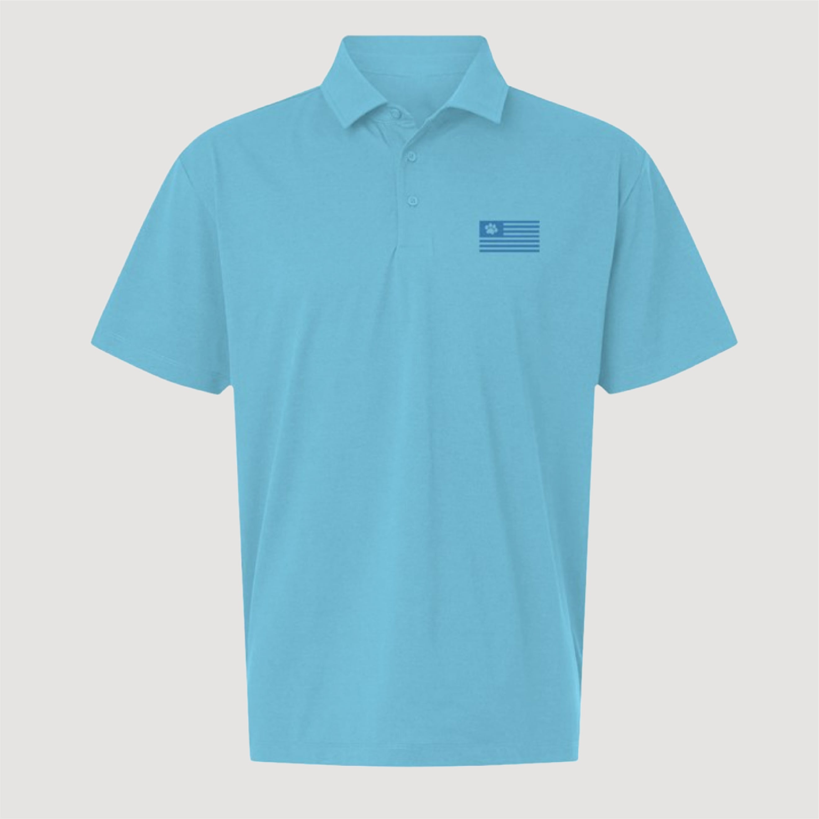 Paws and Stripes Service Polo