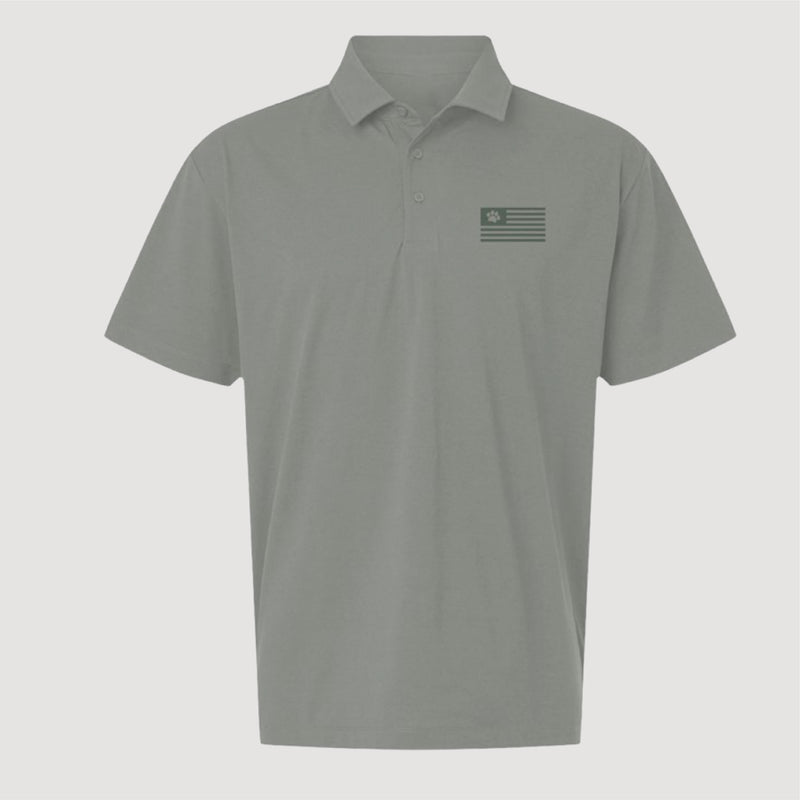 Paws and Stripes Service Polo