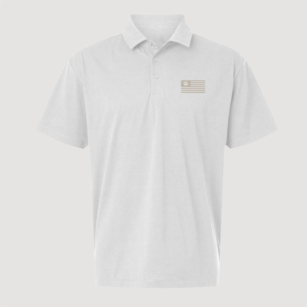 Paws and Stripes Service Polo