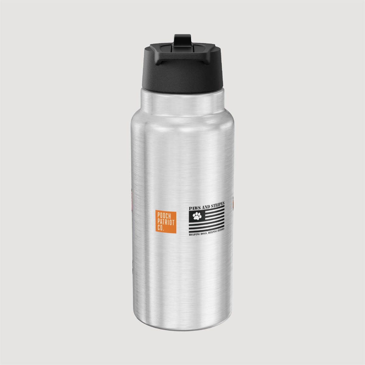 The Real Drill Sergeant of Paws and Stripes 32oz Tumbler